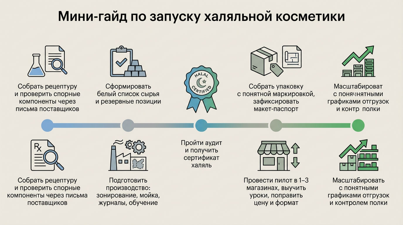 Мини-гайд по запуску халяльной косметики
